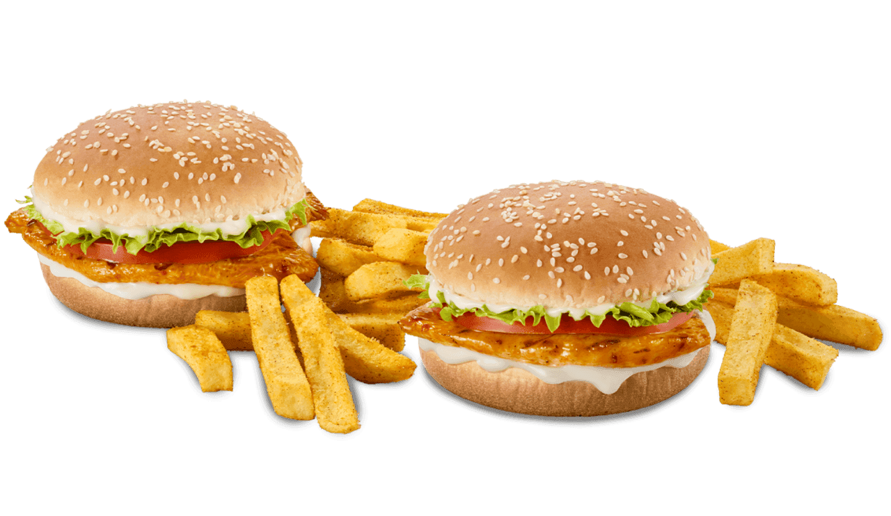 Mo' Cheese Burger & Chips